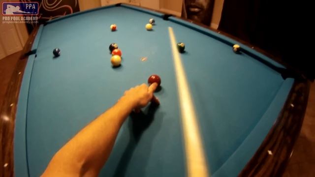 How To Play Pool: GoPro Get Pro Player View of the Shots смотреть онлайн