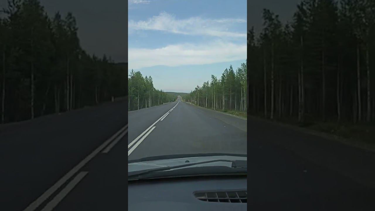 Дорога Полярные зори Мурманск Хибины 20 июля 2022 г. смотреть онлайн