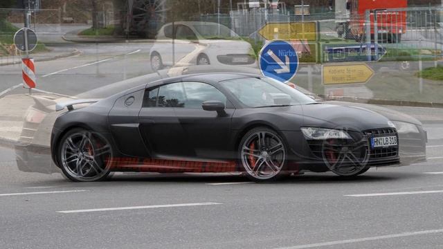 2011 Audi R8 GT (Spy Shots) смотреть онлайн