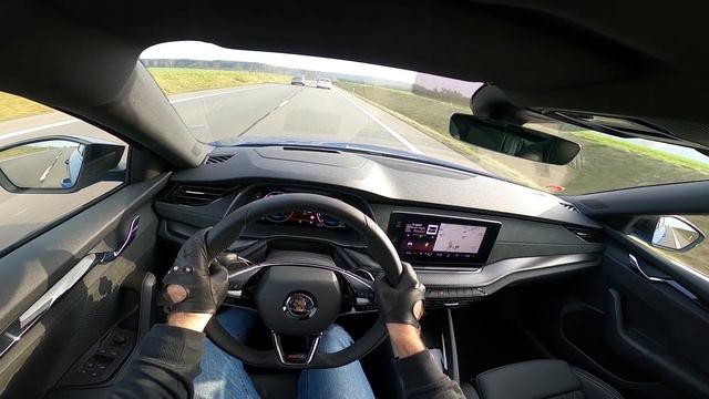 POV Test Drive | 2020 Škoda Octavia Combi RS 2.0 TDI 147 KW 4x4 DSG