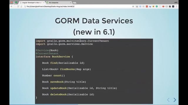ngSTL w/ Jack Frosch - Groovy and Grails for the Angular Developer смотреть онлайн