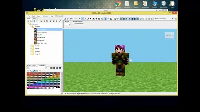 MCSKIN3D minecraft - how to download MCSKIN3D || Ready tech смотреть онлайн