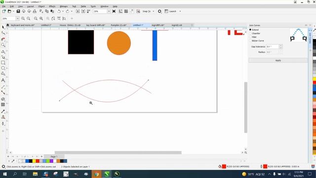 Corel Draw Tips & Tricks Change the color of an object or a curve and text смотреть онлайн