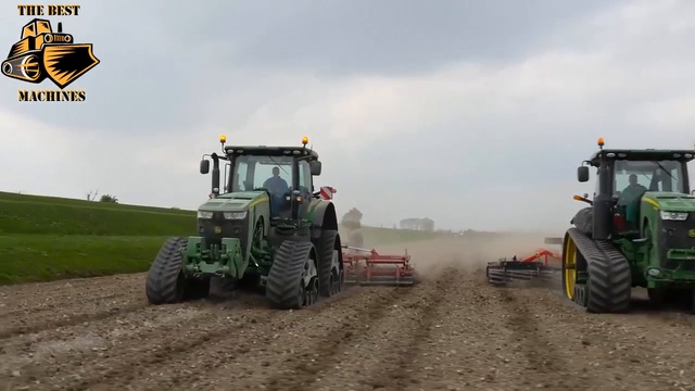 «Джон Дир 8370R против 8370RT»