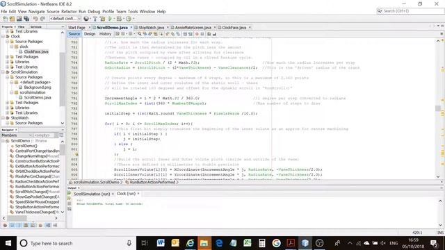 Scroll Expander Simulation using Java/Netbeans 4 of 4 смотреть онлайн