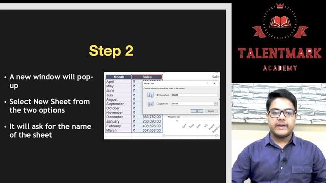 5.1.2 How to Create chart sheets in Excel | Microsoft Excel Exam - MOS Excel 200- Associate | Hind смотреть онлайн