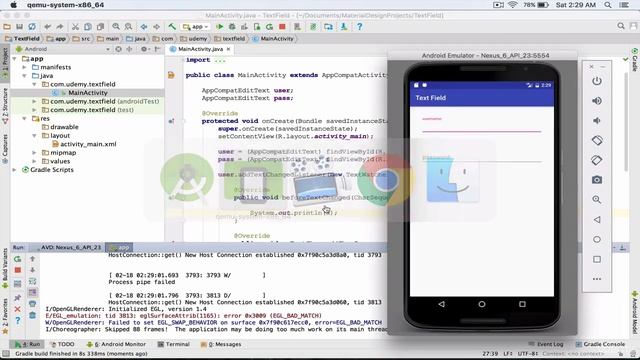 29. Add a Text Input Layout to the AppCompat EditText смотреть онлайн
