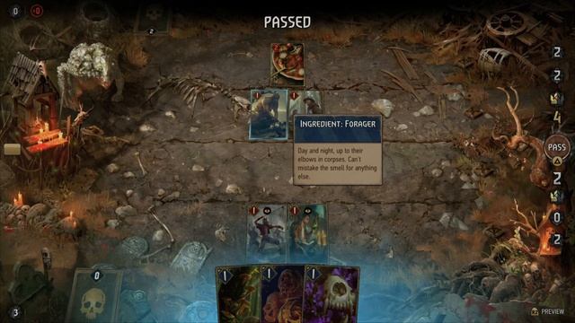 Thronebreaker: The Witcher Tales - The Troll Gourmand Puzzle [Play the ingredient card] (Rivia) смотреть онлайн