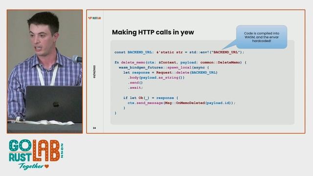 Dockerising and deploying a full stack Rust + WASM web app - Angelo Rendina смотреть онлайн