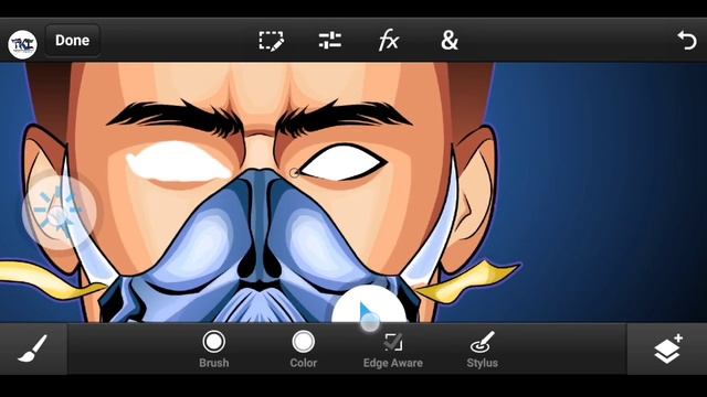 How to add Glowing and Thunder Effect on Android | Adobe Photoshop Touch CC Tutorial смотреть онлайн