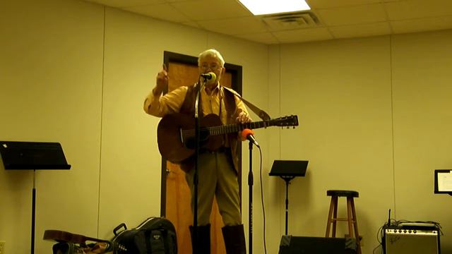 Joe Dan Boyd performs with guitar & 8-string bari uke @ Tinney Chapel Music Night 09-20-14 смотреть онлайн