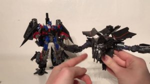 Transformers Studio Series 32 + 35 Jetpower Optimus Prime Combination & Review