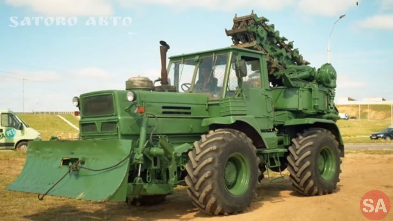 Экспериментальные и неизвестные модели трактора Т-150К. смотреть онлайн
