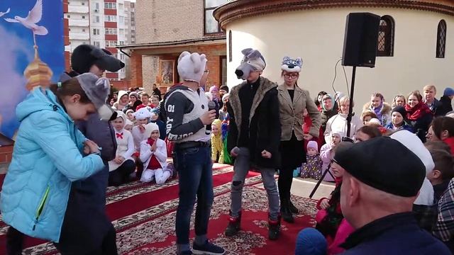 Барашкина любовь - пасхальный спектакль воскресной школы Филаретовского храма Лобня смотреть онлайн