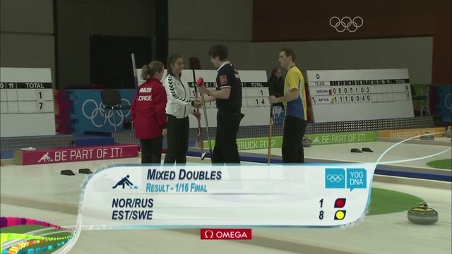 More action from the Mixed Doubles! - Innsbruck 2012 Curling Doubles смотреть онлайн