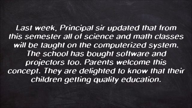 Essay on My School in English for School Students смотреть онлайн