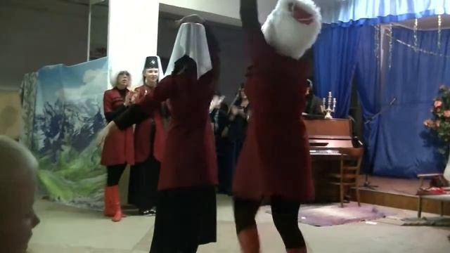 Новоселовский СДК. Танец из спектакля "Ханума". 2018 год смотреть онлайн