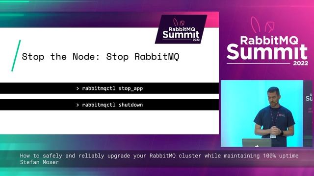 How to Safely and Reliably (...) While Maintaining 100% Uptime | Stefan Moser | RabbitMQ Summit 202 смотреть онлайн