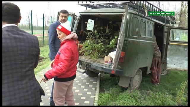 В парке станицы Тбилисской высадили саженцы берёз и лип смотреть онлайн