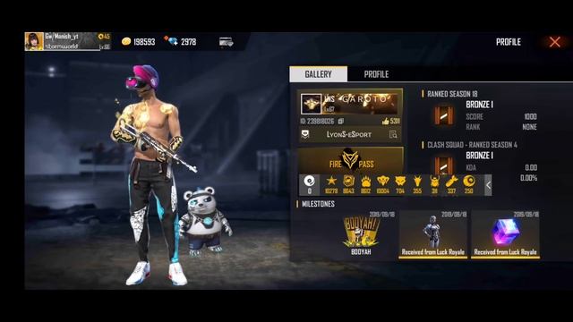 5 CRORE RS ID ? RICHEST PLAYER OF FREE FIRE! GARENA FREE FIRE смотреть онлайн
