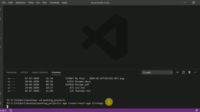 3- npx create-react-app | Working on React without CDN смотреть онлайн