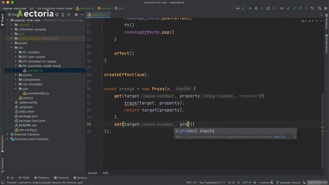 Как работает реактивность "под капотом" смотреть онлайн