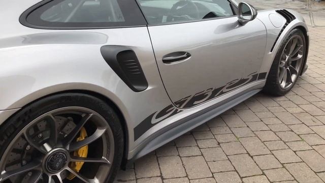 2019 Porsche 911 (991.2) GT3 RS Weissach - GT Silver - Walkaround & Interior смотреть онлайн