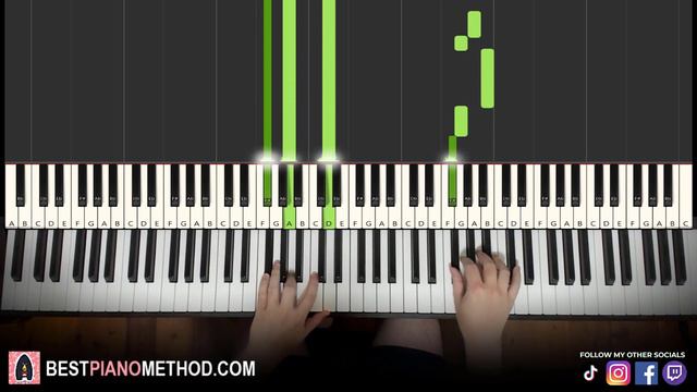 Hikaru Utada - First Love (Piano Tutorial Lesson) смотреть онлайн