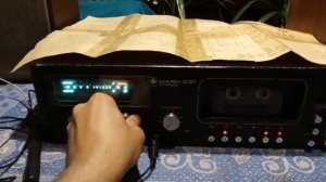 Магнитофон Маяк-231-стерео. Регулировка тока записи. Расположение элементов.