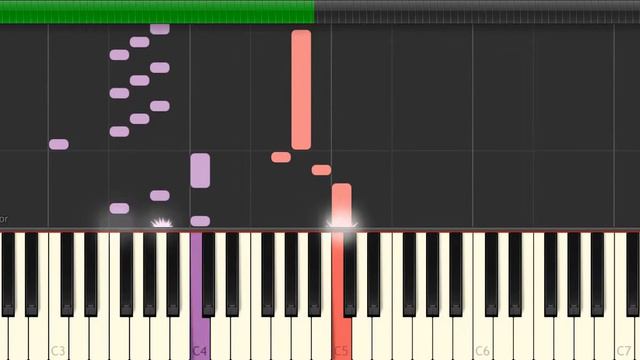 The X-Files - Main Theme - Piano Tutorial by Amadeus (Synthesia) смотреть онлайн