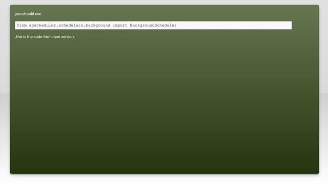 APScheduler - ImportError: No module named 'apscheduler' смотреть онлайн