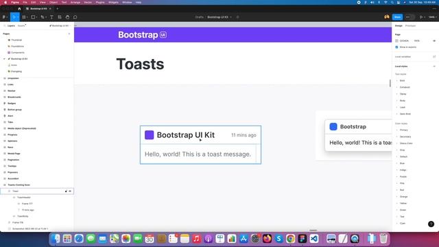 Beginner's Guide to Figma: Creating Auto Layout Toast Components смотреть онлайн