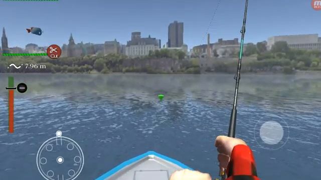 Играем в Fishing Ultimate Simulator ловим сома