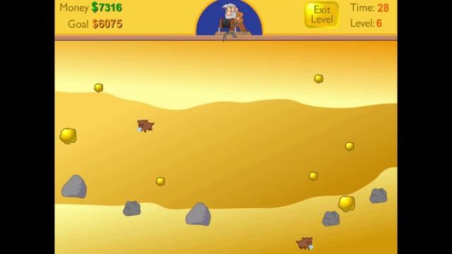 Gold Miner Full Gameplay Walkthrough смотреть онлайн