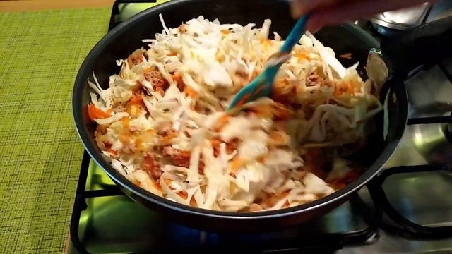 Пирог из лаваша капусты и фарша. Готовьте каждый день. У вас попросят добавки! смотреть онлайн