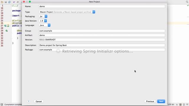 Spring Framework in IntelliJ 2016.1 смотреть онлайн