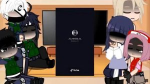 Реакция персонажей Наруто из доугой вселенной на злого Наруто