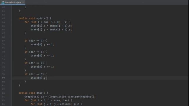 Java Game: Snake смотреть онлайн