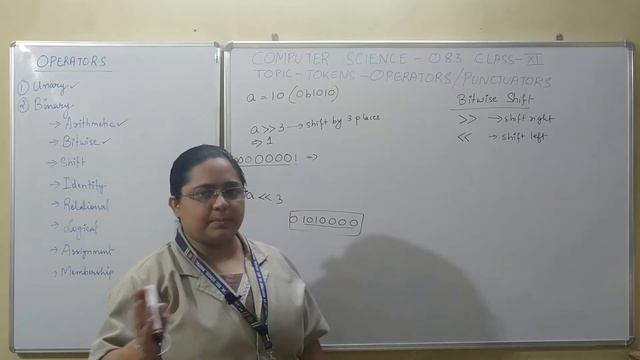 CLASS XI | TOKENS | OPERATORS AND PUNCTUATORS | PYTHON FUNDAMENTALS смотреть онлайн
