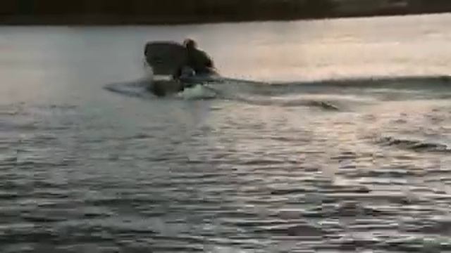 Алюминиевая лодка KRAFTER420 на испытаниях. смотреть онлайн