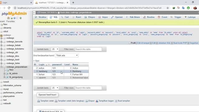 cara buat login level di php mysql dreamweaver смотреть онлайн