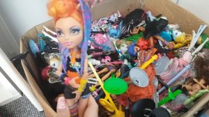 Огромная коробка с Куклами Монстер Хай