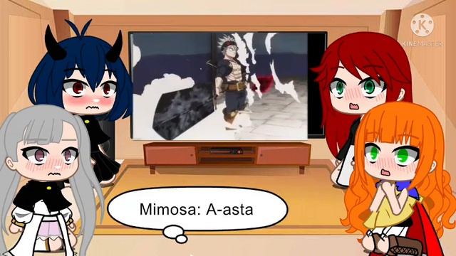 GIRLS DE BLACK CLOVER REACT AO ASTA смотреть онлайн