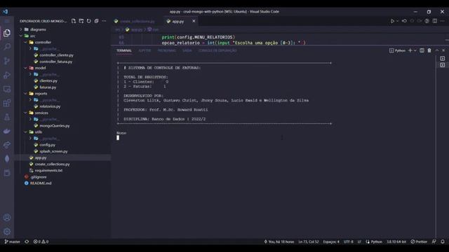 crud mongo with python смотреть онлайн