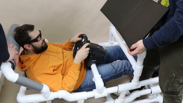 Делаем Кокпит для Симрейсинга. Часть 3 смотреть онлайн