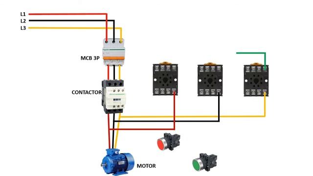 phase failure relay connection | motor protection | phase failure смотреть онлайн