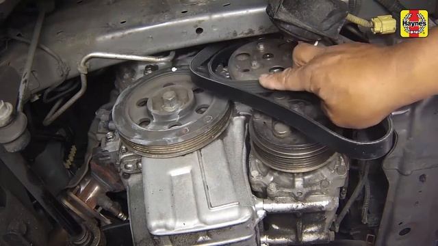 How to Replace the drive belt on the Honda Fit 2007 to 2013 смотреть онлайн