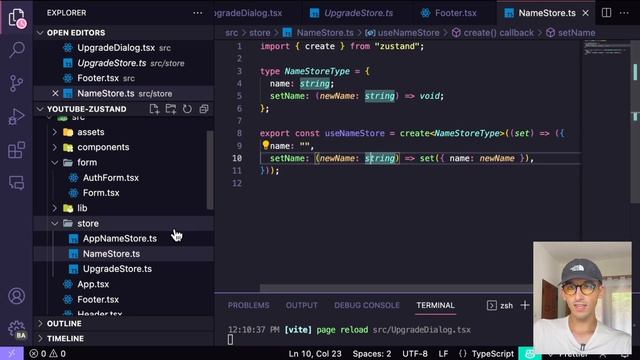 Zustand : La MEILLEUR librairie de state Management en React смотреть онлайн