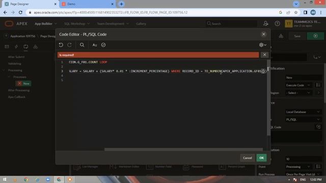 Operation on checkbox in Table in Oracle Apex | Checkbox In Oracle Apex : Part2 смотреть онлайн