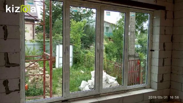 Остекление новой дачи Профиль REHAU/. смотреть онлайн